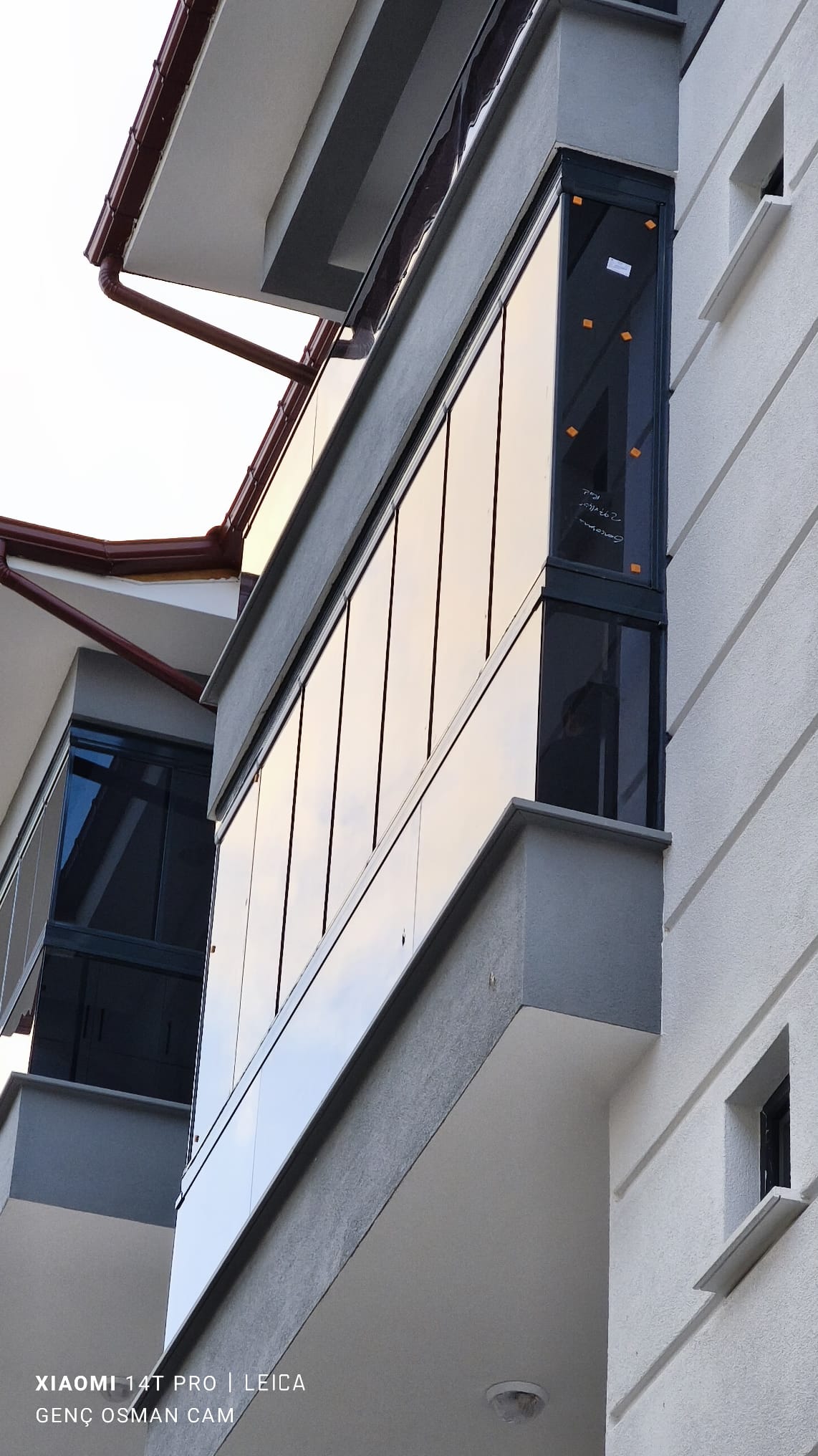 Selçuklu Siyah Profil Koyu Cam Balkon - Konya Cam Balkon - GOM Proje Görseli 11