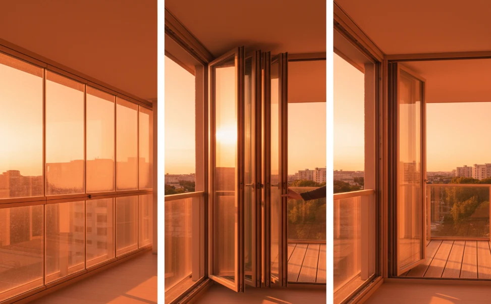 Isıcamlı Cam Balkon - Konya Cam Balkon - GOM Hizmet Görseli